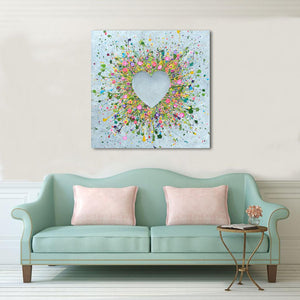 Hearts & Flowers Collection from Jo Gough Art available at Olivia & Smith