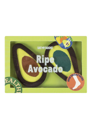 MENS & WOMENS COTTON RIPE AVOCADO SOCKS - LESS THAN HALF PRICE