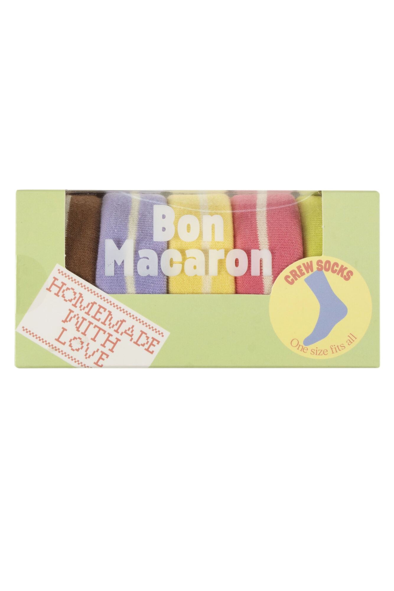 MENS & WOMENS COTTON BON MACARON SOCKS - NOW HALF PRICE
