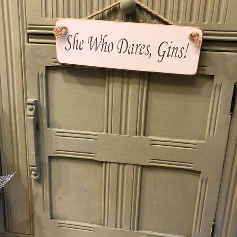 Austin Sloan - She Who Dares, Gins!