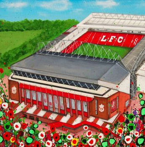 Jo Gough Art Anfield Stadium Print