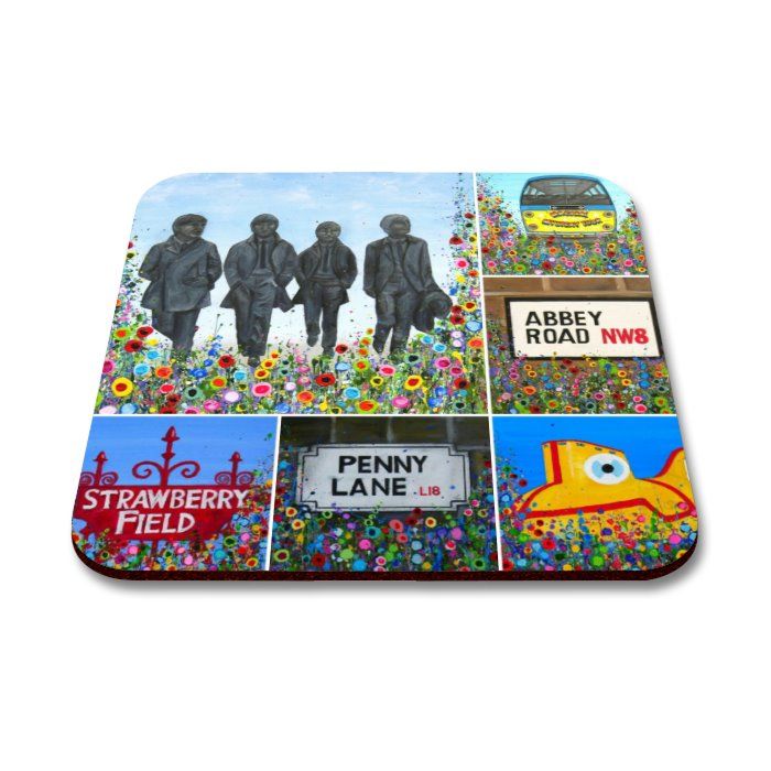 Beatles Montage Coaster