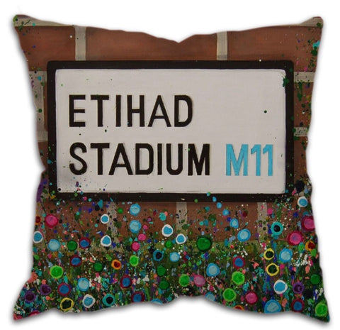 Etihad stadium cushion
