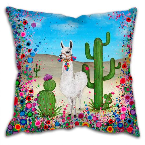 Llama cushion