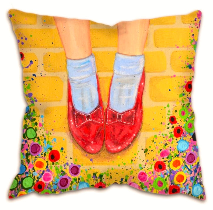 Ruby slippers cushion, Wizard of Oz Collection