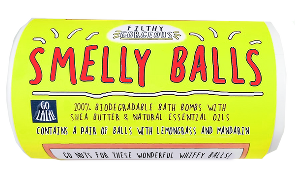 SMELLY BALLS - NATURAL BATH BOMBS