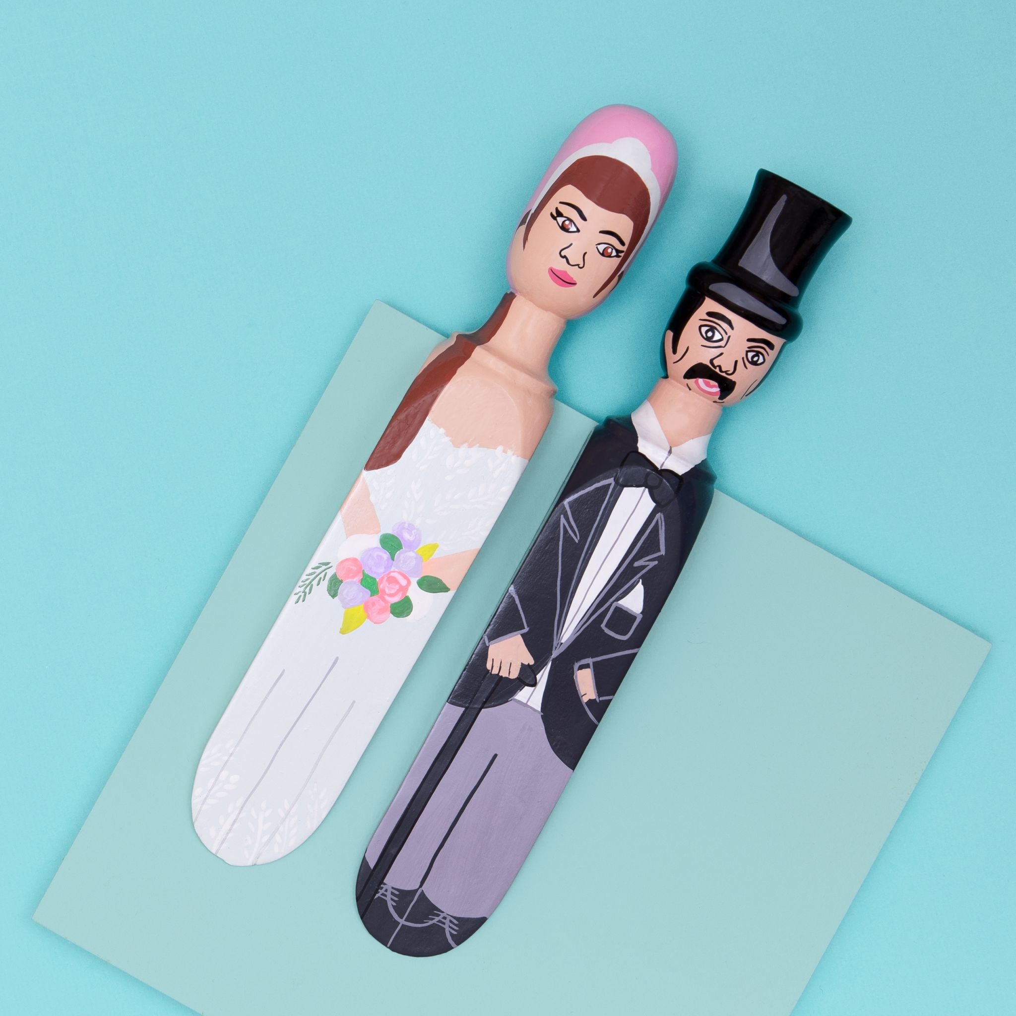 SALE NOW ON - DOOR STOPPER - WEDDING PACK (THE BRIDE & THE GROOM)