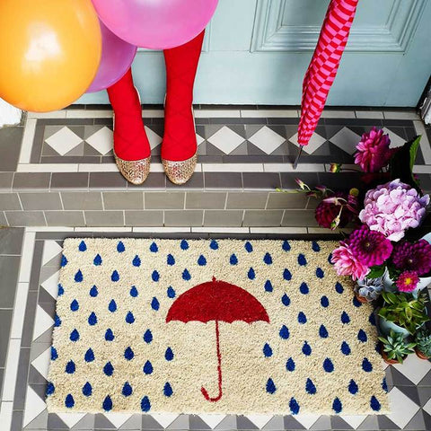 Rainy Day Umbrella Doormat